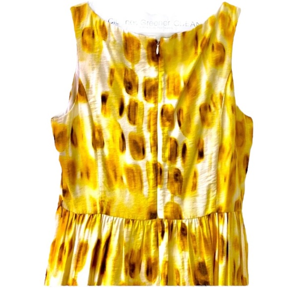 LAST CHANCE! Antonio Melani Yellow Print Sundress - Picture 7 of 10